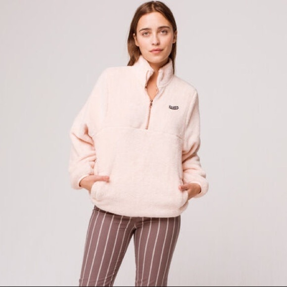 🔆VOLCOM🔆 PHEELIN PHUZZY COZY SOFT JACKET - Picture 14 of 17